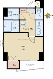 MYハイツ本郷【4階】の間取り