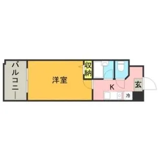 メゾンド・プレサージュ【5階】の間取り