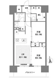 プライマル八王子横山町【3階】の間取り