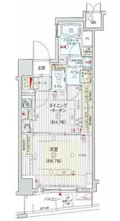 エステムプラザ池袋ザ・ヴィンテージ【4階】の間取り