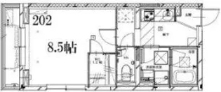あじさい【3階】の間取り