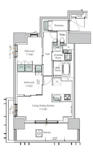 ONE ROOF RESIDENCE NISHINIPPORI【3階】の間取り
