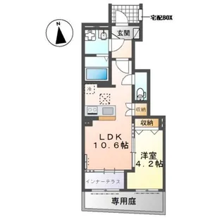 レコルテ(recolte)【1階】の間取り