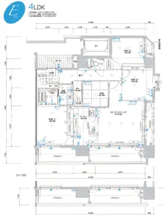 ビバシティ桜町エクシア【9階】の間取り