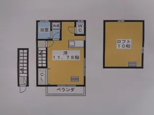 エールハウス【2階】の間取り