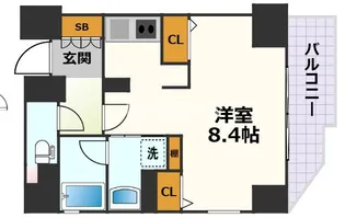 CASSIA車道【7階】の間取り