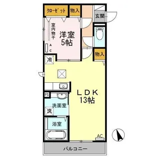 Luce【3階】の間取り