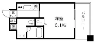 ベルファース水天宮前【9階】の間取り