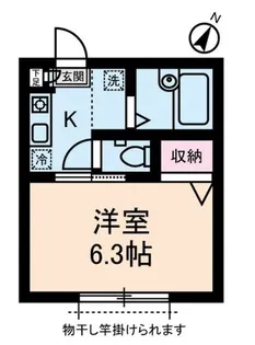 アイ・エステート下北沢【1階】の間取り