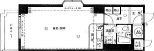パレロワイヤル順慶町【5階】の間取り