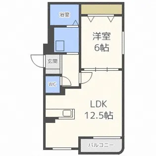 Coco Ku est【2階】の間取り
