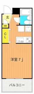 カーサST2【2階】の間取り