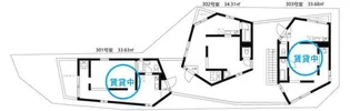 エンシェール砧【2階】の間取り