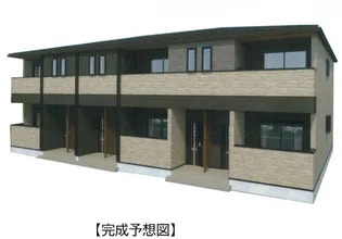 群馬県高崎市新町【アパート】の外観