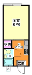 アゼリアコーポ【1階】の間取り