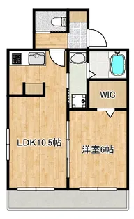 グランコート オークラ【3階】の間取り