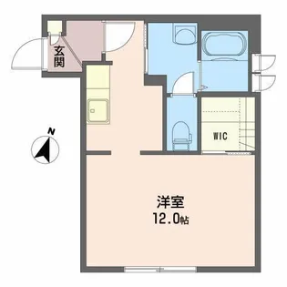 シャーメゾンカスケード【1階】の間取り
