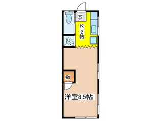 リーシャトー東武練馬【2階】の間取り