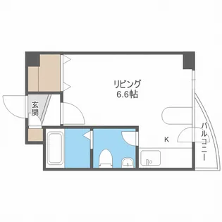 ティアラN17【3階】の間取り