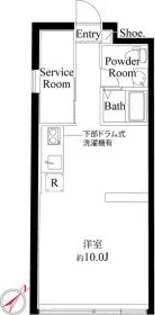 サンブライト千川【3階】の間取り