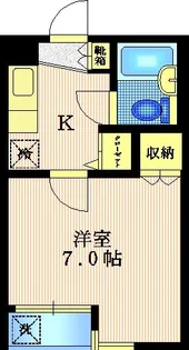 シャラコート洗足池【2階】の間取り