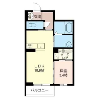 プリメーラ【1階】の間取り