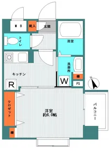 ソレーユ・シャトーN.S.K【2階】の間取り