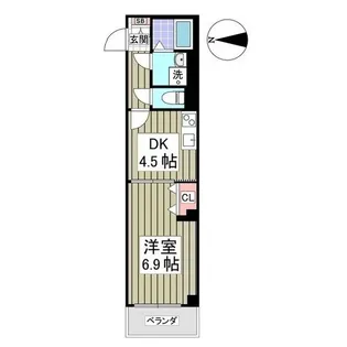 サンマルコ北綾瀬【2階】の間取り