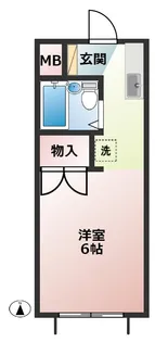 ベネットハウス【2階】の間取り