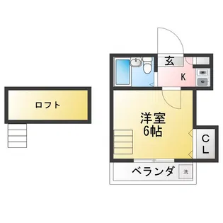 サニーハイム桜【2階】の間取り