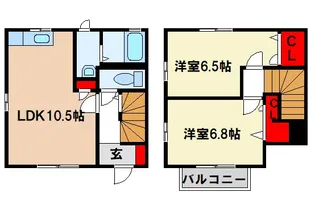 アイリス南山手 Cの間取り