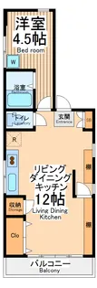 エヌケー第5ビル【4階】の間取り