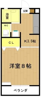 サトンパーク【2階】の間取り