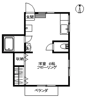 ひるはうす【2階】の間取り