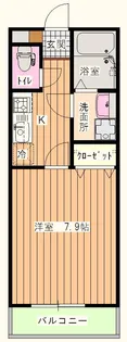 桜グレイス【1階】の間取り