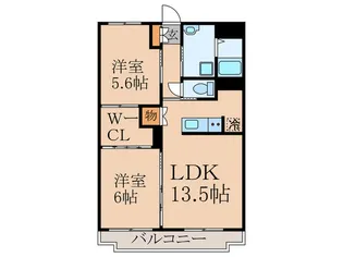 LAUREN COURT【4階】の間取り