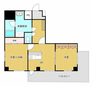 あらやしきビル【4階】の間取り