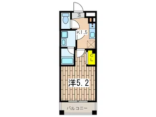 STUDIO ZPT【4階】の間取り