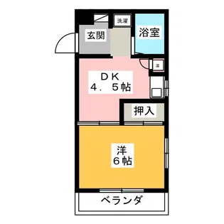メゾンドール本山【3階】の間取り