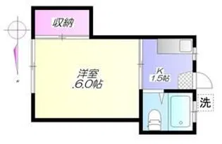 ハイム井上【1階】の間取り