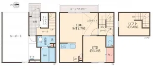 グリーンビレッジII【2階】の間取り