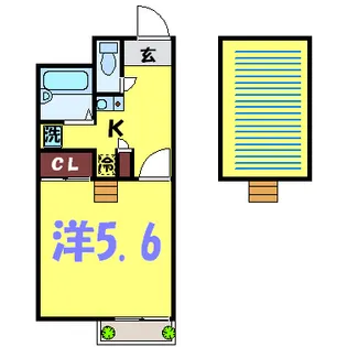 たかの【2階】の間取り