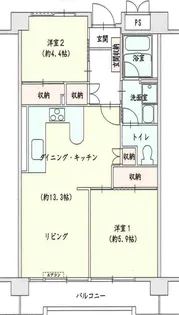 大手町ビル【4階】の間取り