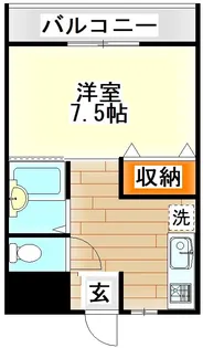 シャガール T【1階】の間取り