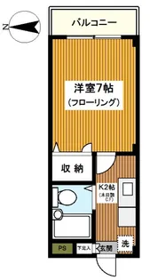 ヴィラロイヤル妙蓮寺【3階】の間取り