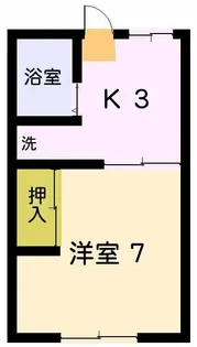 ヴィラ石原B棟【2階】の間取り