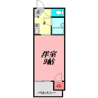 1Kの間取り画像