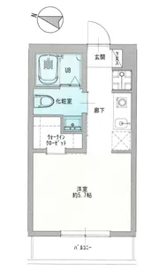 碑文谷DUPLEX【2階】の間取り