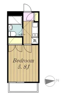 コーポ・マリーナ町田【2階】の間取り