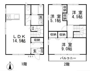 レトアテラスの間取り